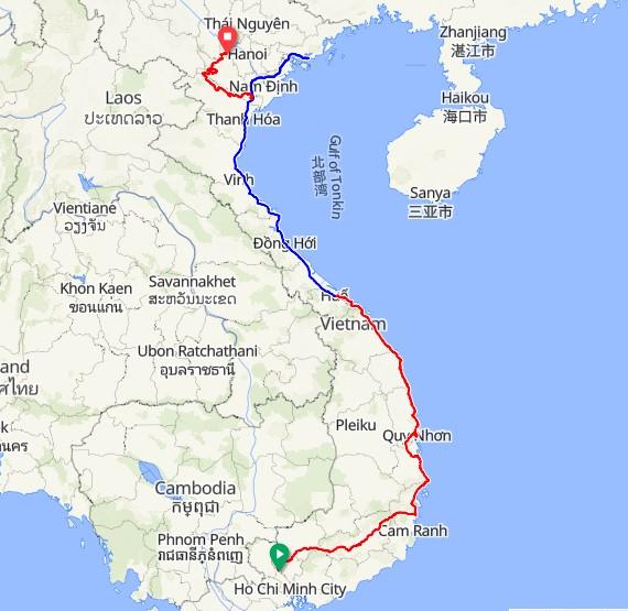 17 DAY VIETNAM CYCLING TOURS | HO CHI MINH TO HANOI BIKE ADVENTURE