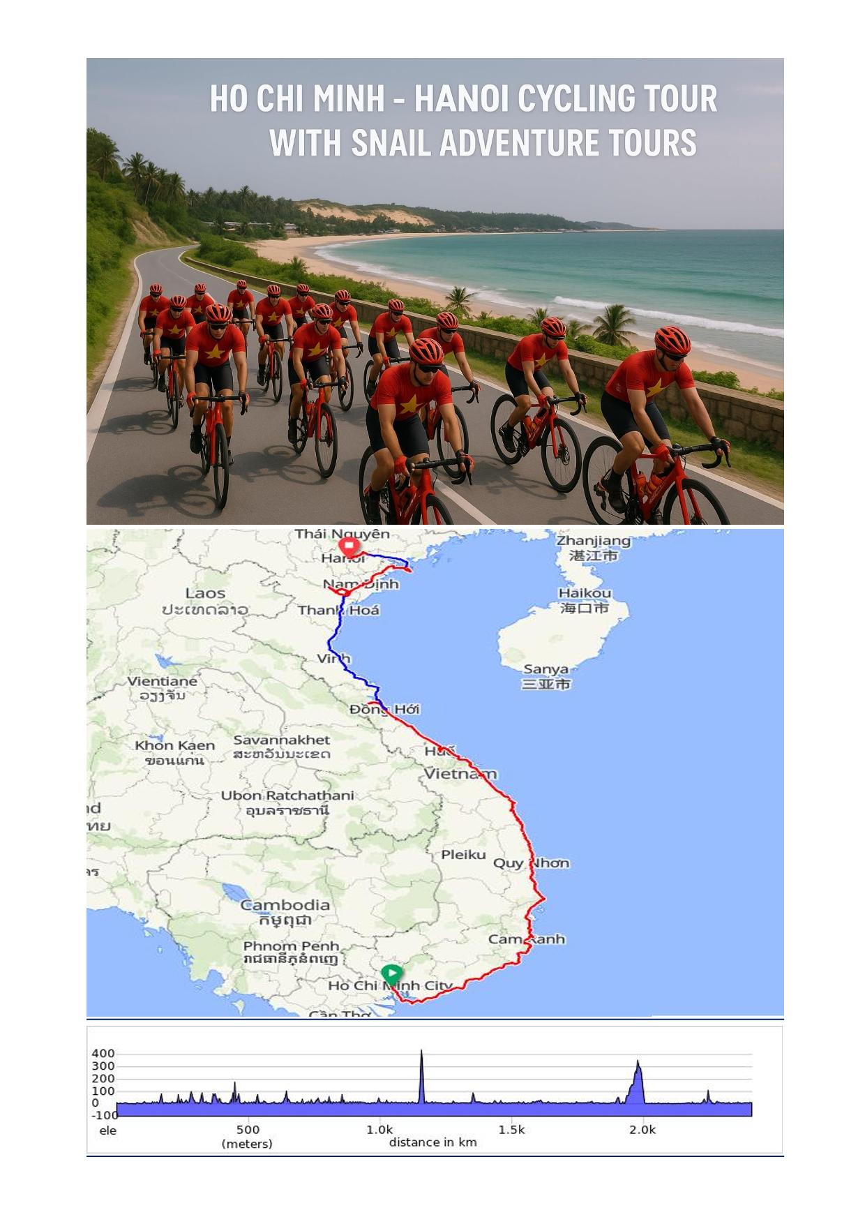 21 DAY VIETNAM CYCLING TOUR |SAI GON - HANOI BIKE TRIP
