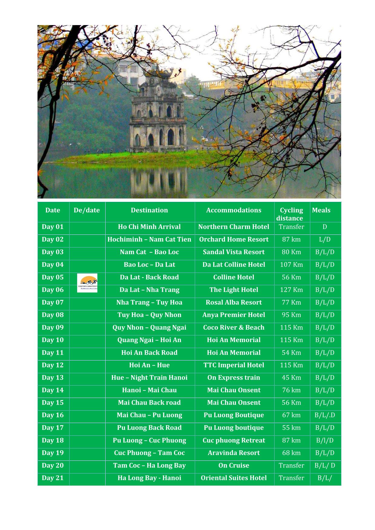 21 DAY VIETNAM CYCLING TOUR |SAI GON - HANOI BIKE TRIP