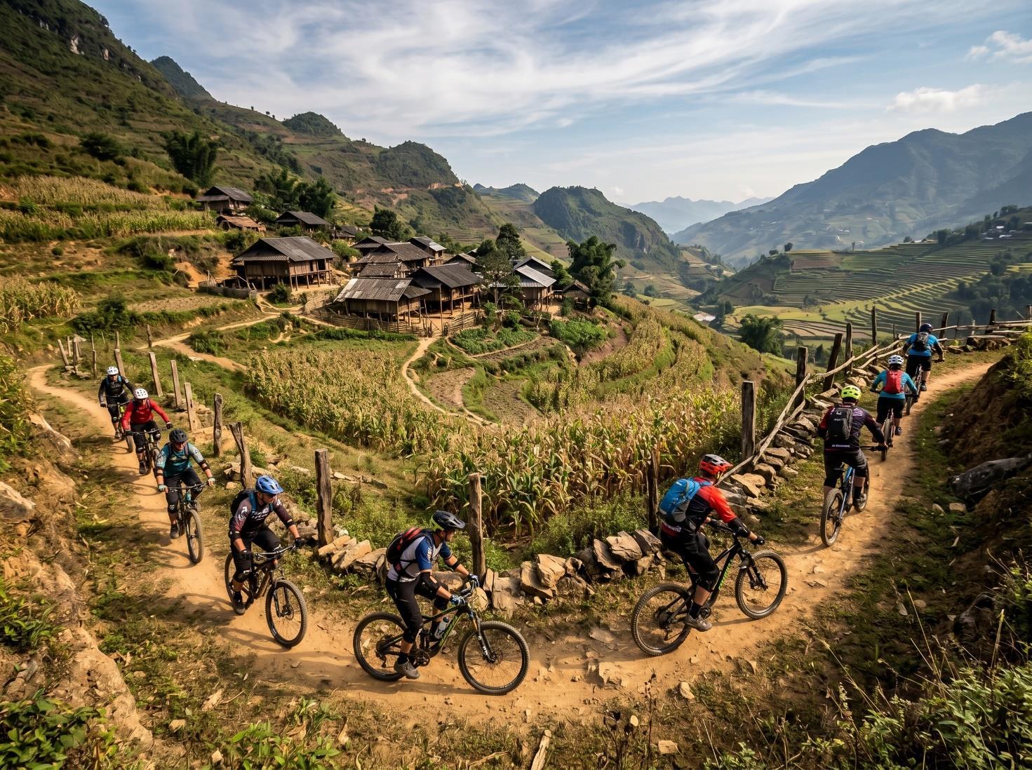 21 DAY VIETNAM BIKE TOURS IN NORTHERN LOOP