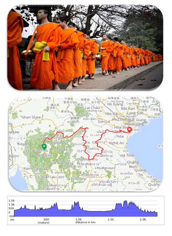 28 DAY NORTH THAILAND - THROUGH LAOS - NORTH VIETNAM BICYCLE JOURNEY