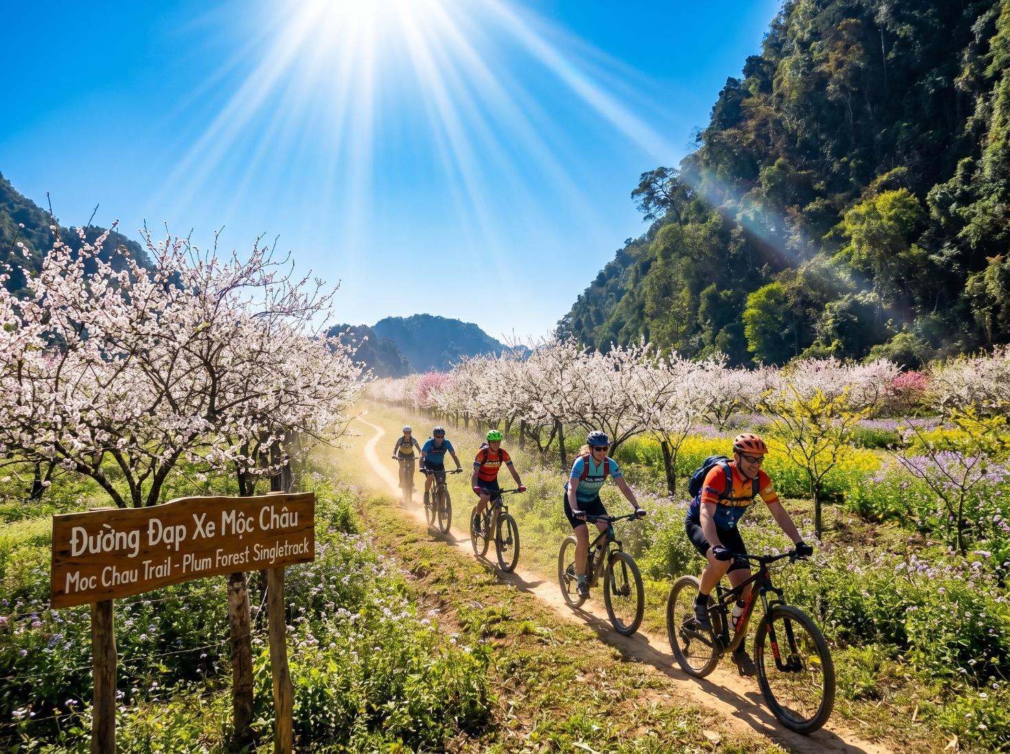 5 DAY MOC CHAU - MAI CHAU - PU LUONG BICYCLE TOURS
