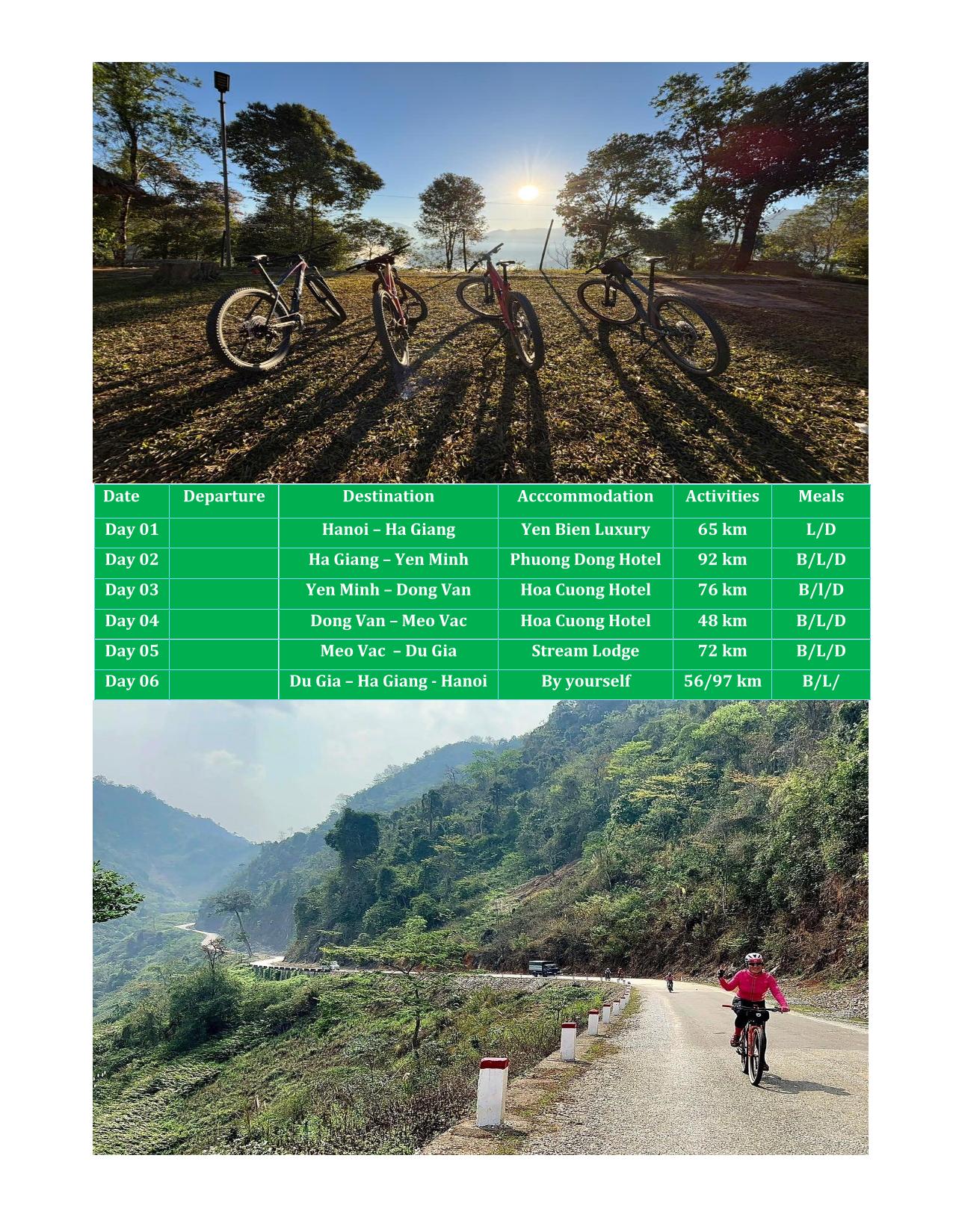6 DAY INCREDIBLE HA GIANG BICYCLE LOOP