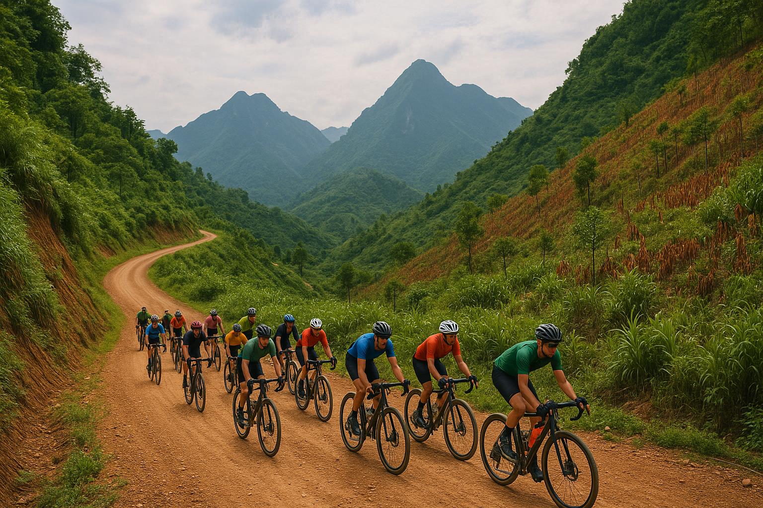 6 DAY  NORTH VIETNAM CYCING TOURS | MOC CHAU -NGHIA LO ADVENTURE