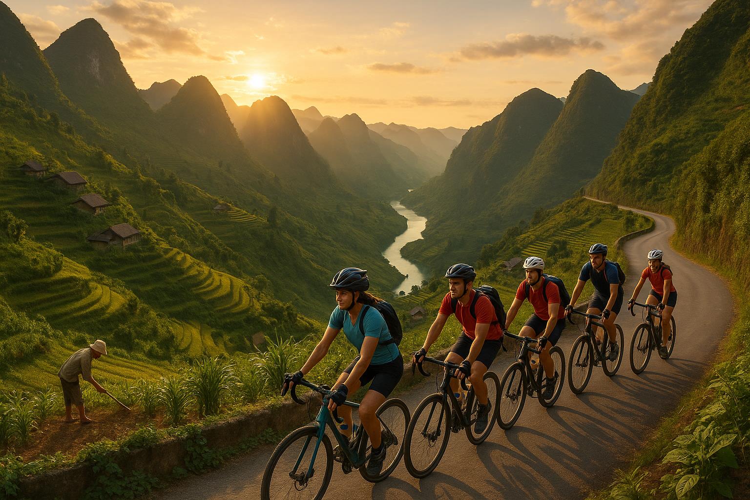 7 DAY REAL HA GIANG CYCLING ADVENTURE CHALLENGE