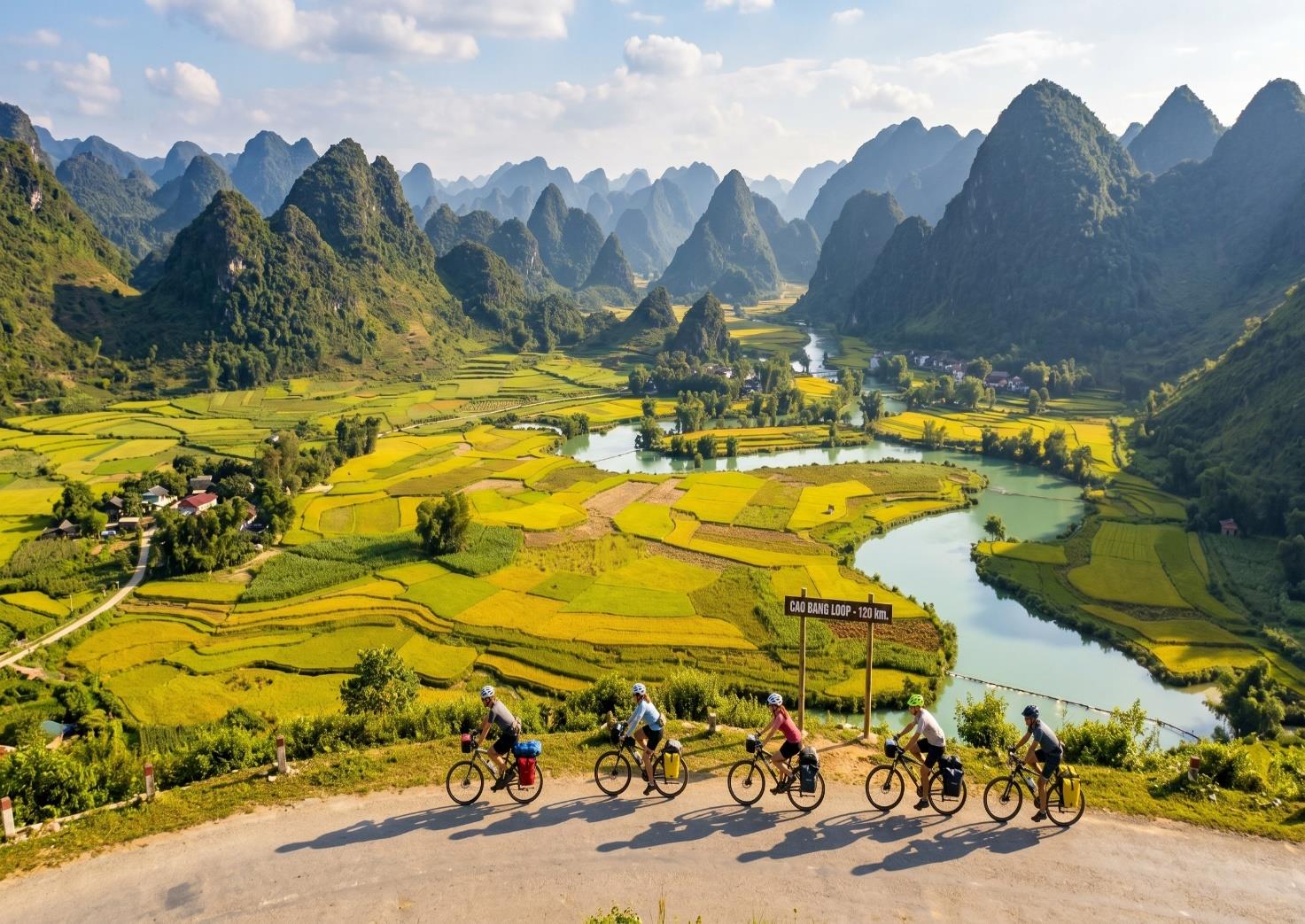 7 DAY BA BE - CAO BANG CYCLING TOUR: NORTH VIETNAM ADVENTURE