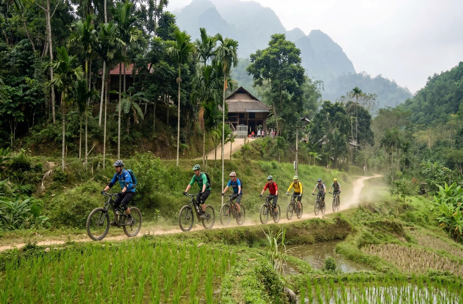 7 DAY NORTHERN VIETNAM CYCLING TOURS: MAI CHAU -TAM COC ADVENTURE