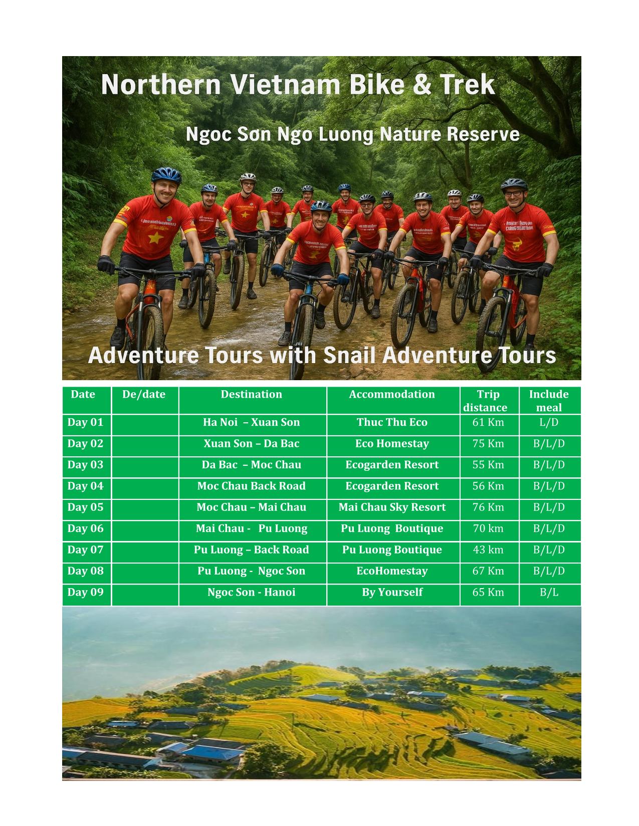 9 DAY NORTHERN VIETNAM CYCLING TOURS |OFF THE BEATEN PATH BIKE ADVENTURE