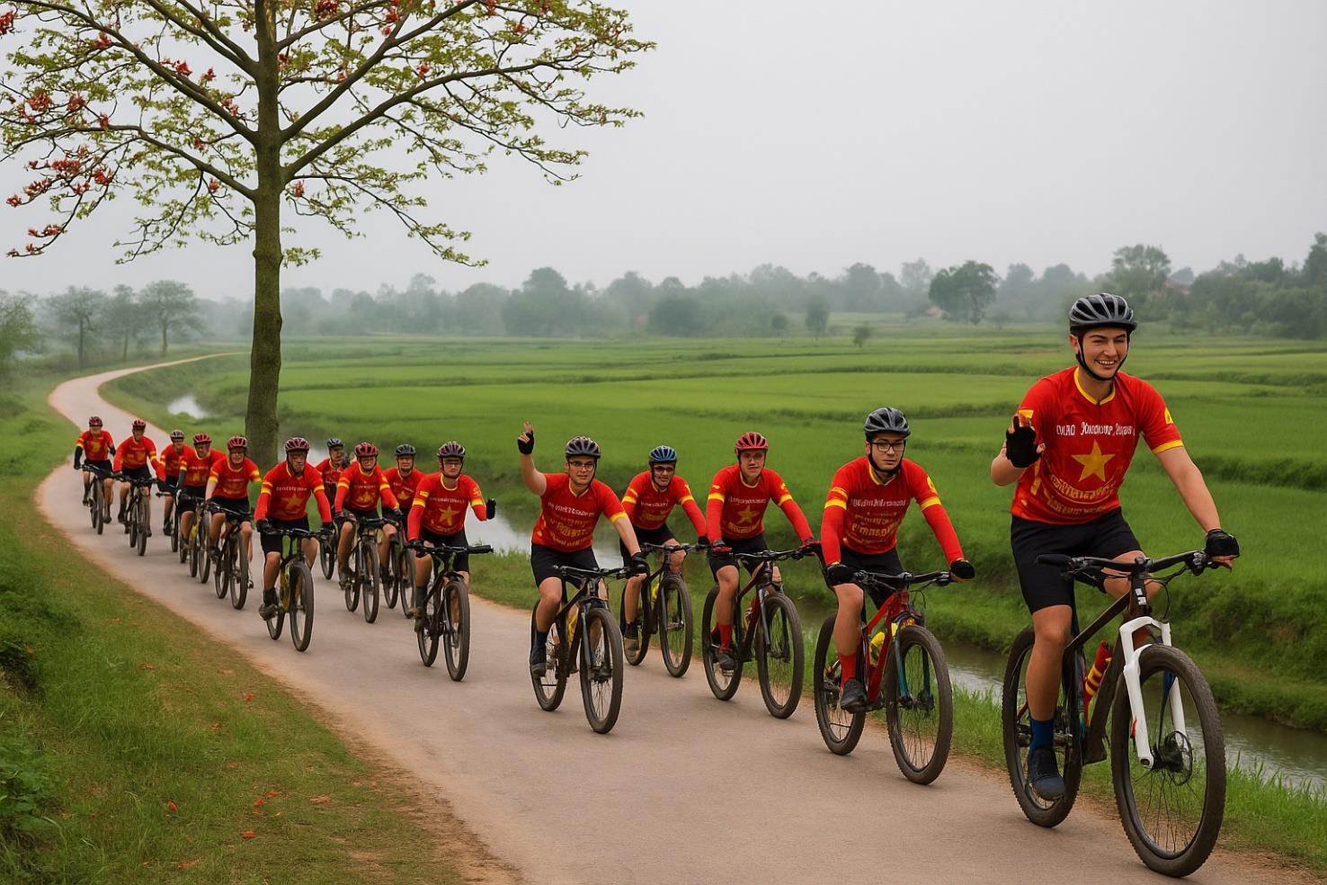 FULL - DAY HANOI BICYCLE TOUR | EXPLORE TRADITIONAL HANDICRAFT VILLAGES