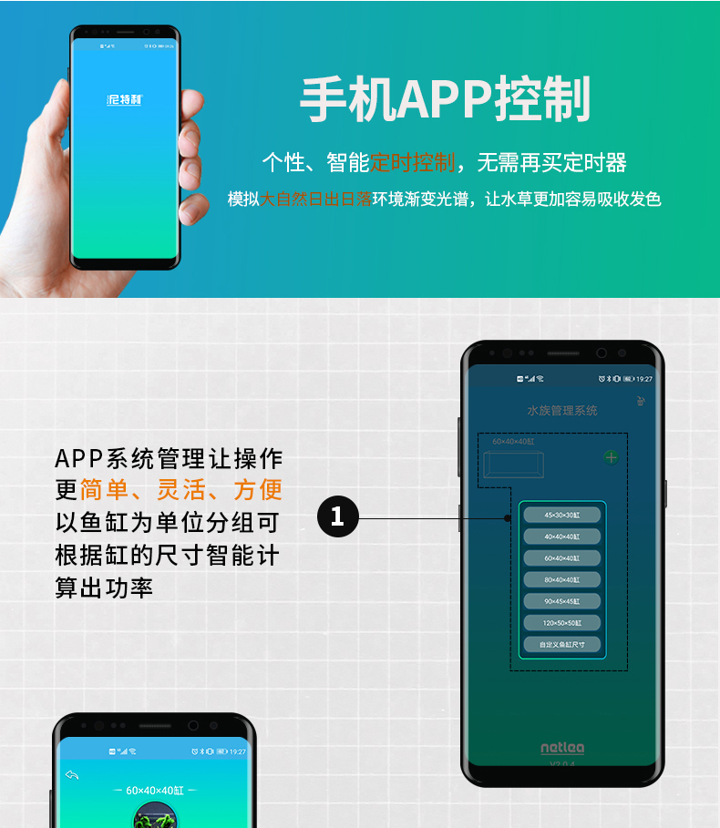 Đèn NetLea AT3 PRO ( Vuông + Chân Kẹp ) 5