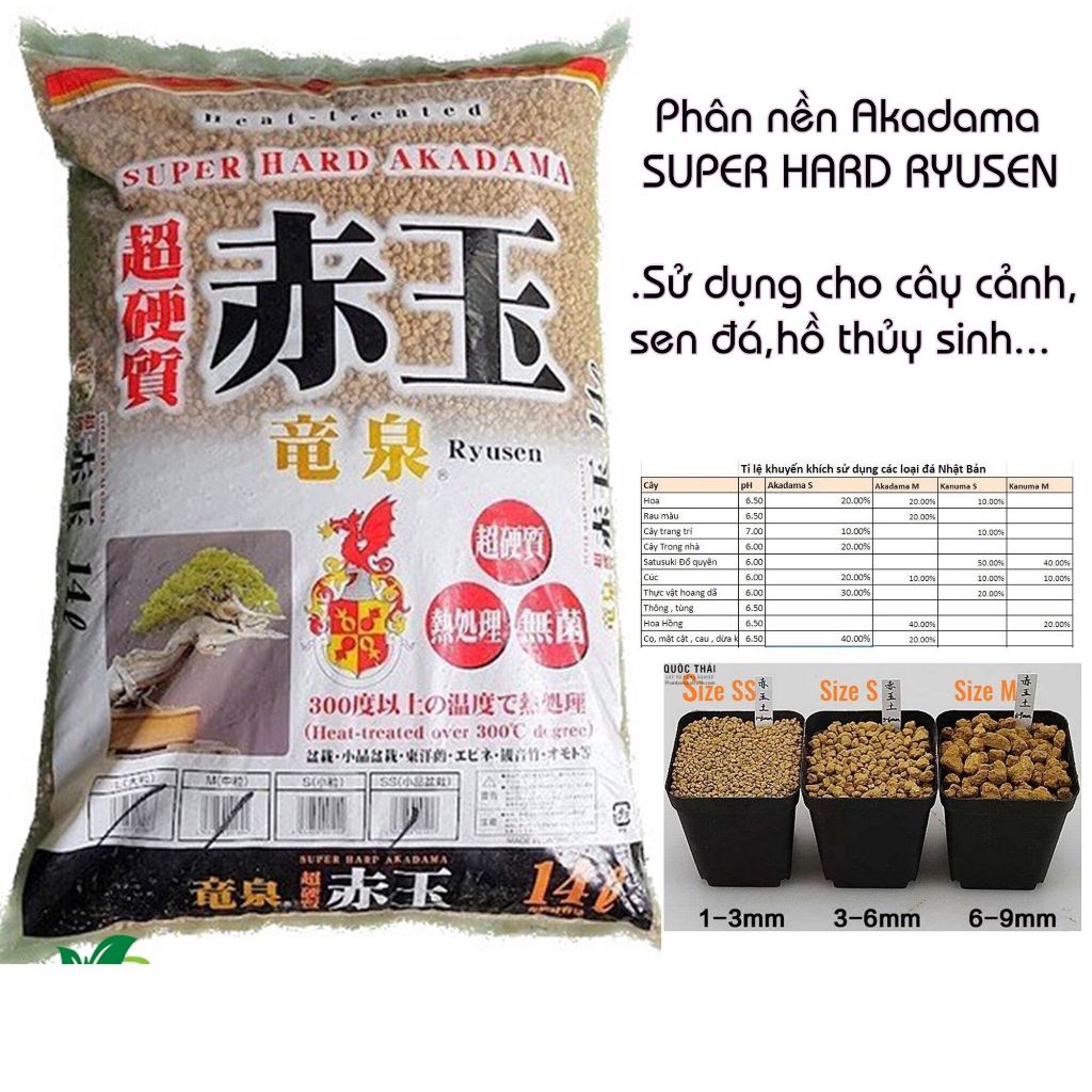 Phân Nền Akadama Ryusen