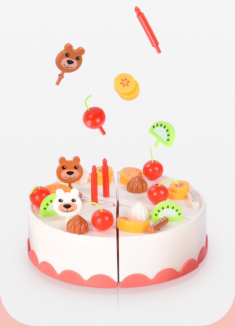 Đồ Chơi Bánh Kem Sinh Nhật Cho Bé Bằng Gỗ Birthday Cake  HomeAZ