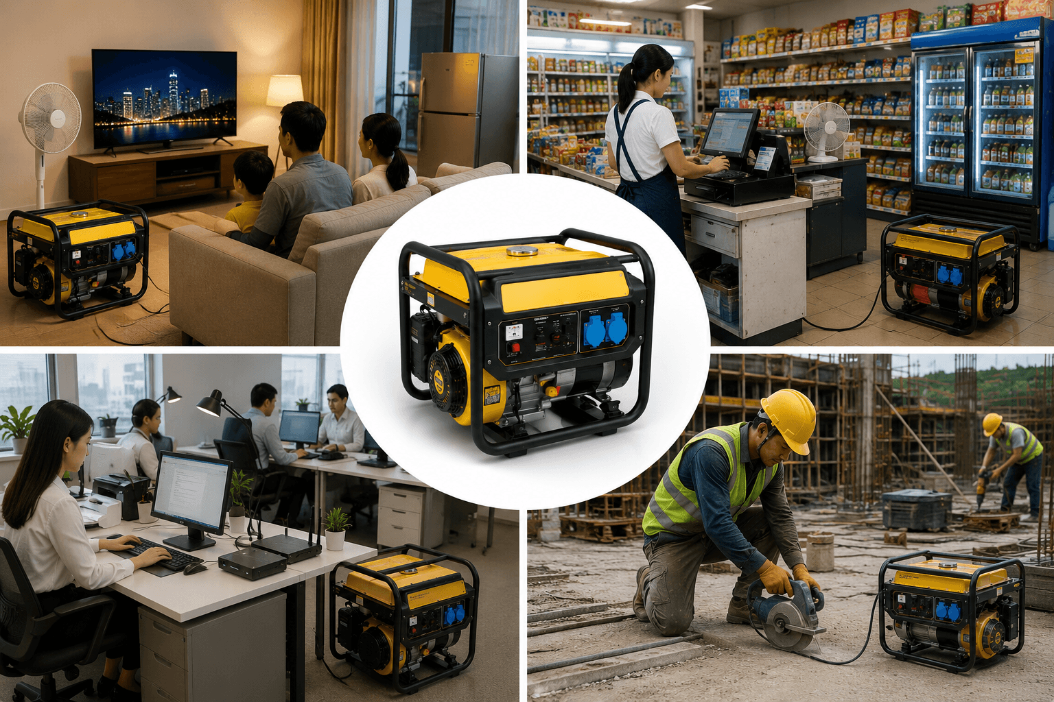 ai nên sử dụng máy phát điện 3kVA