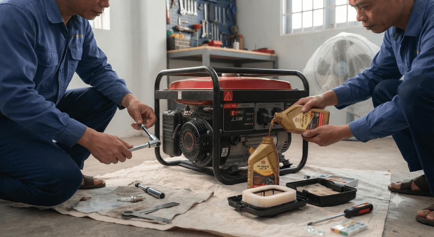 Bảo dưỡng máy định kỳ
