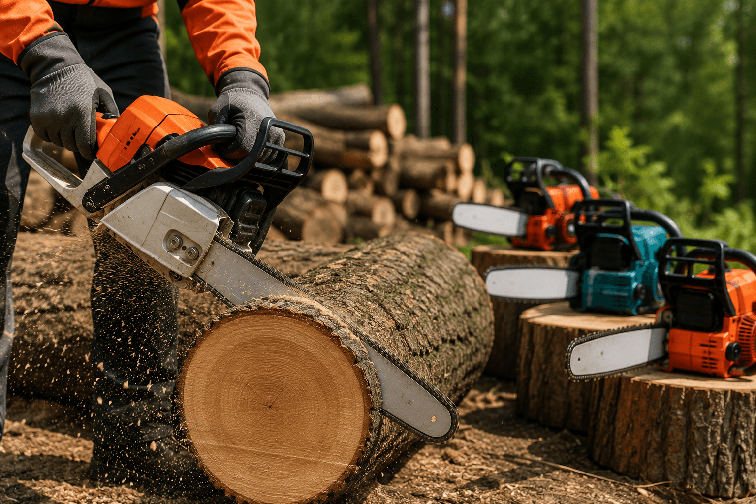 vì sao phải lựa chọn máy cưa xích phù hợp
