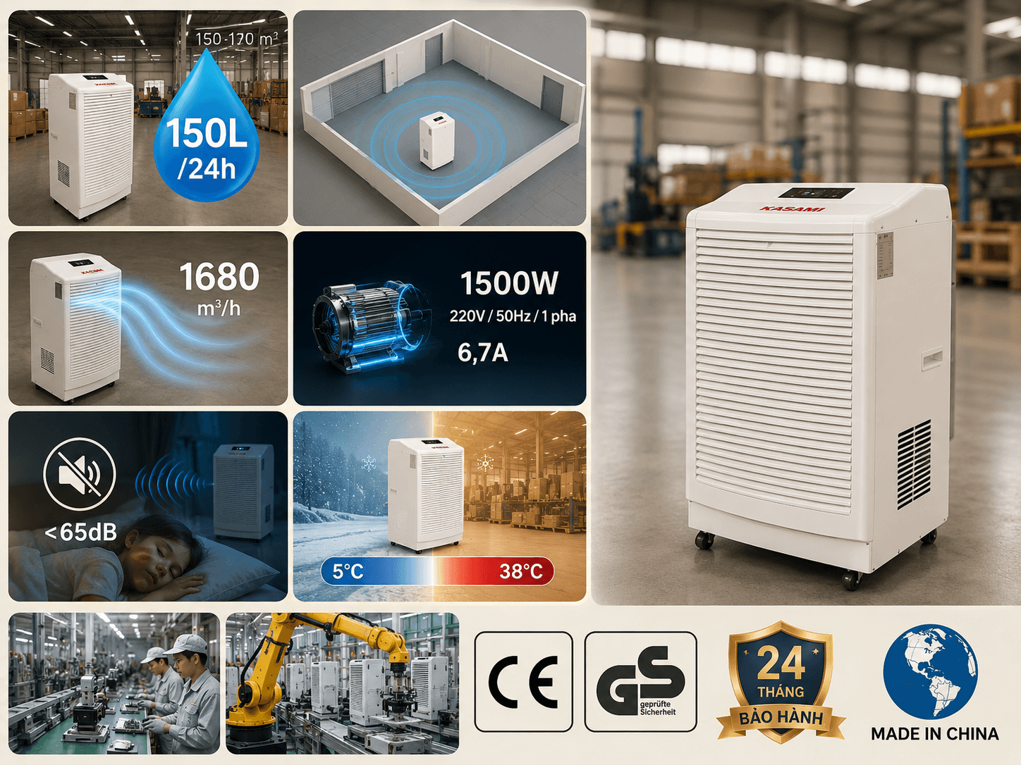 Đặc điểm nổi bật của KASAMI KD-150