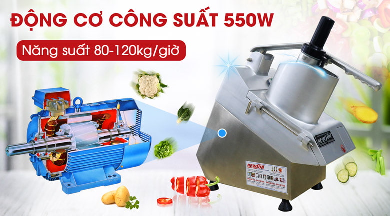 Máy thái rau củ quả VC60