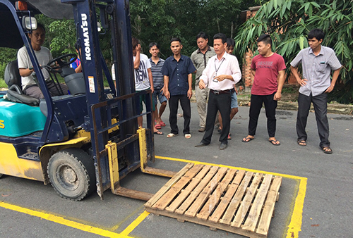 học lái xe nâng