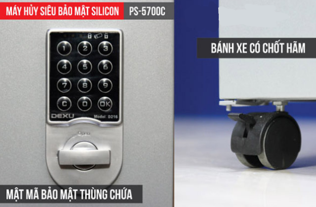 Model Silicon PS-5700C bảo mật cực tốt