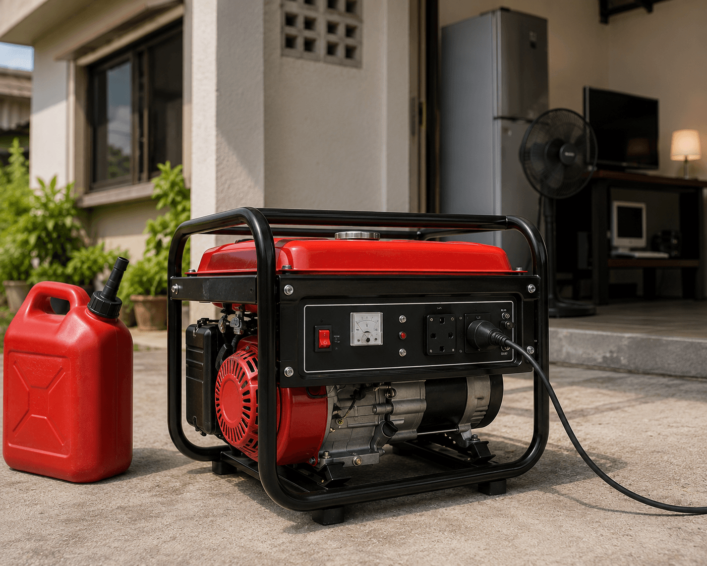 máy phát điện chạy xăng