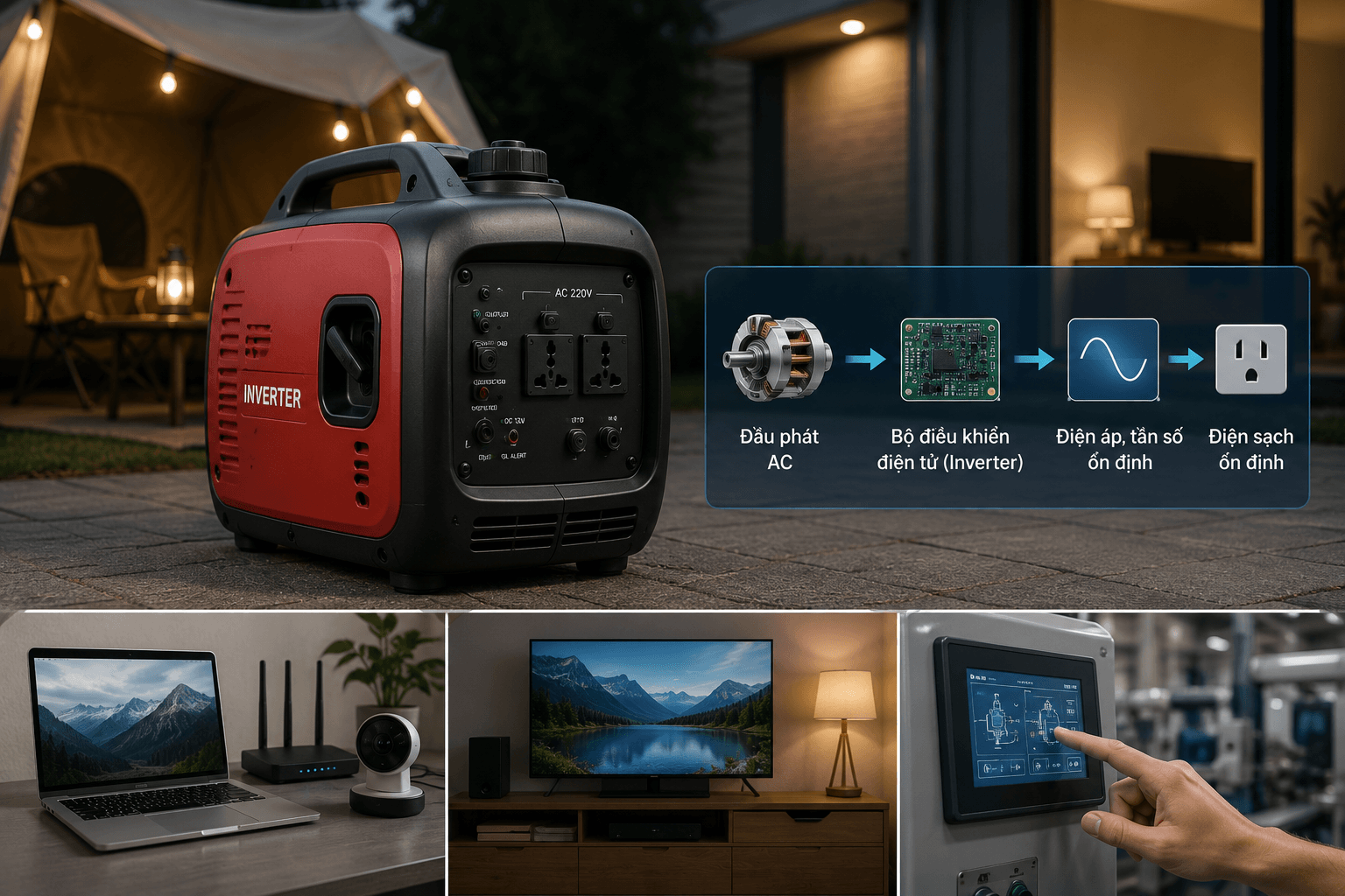 máy phát điện inverter