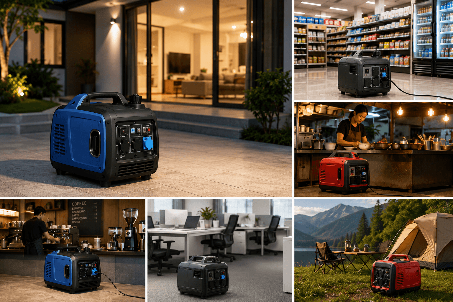 máy phát điện mini