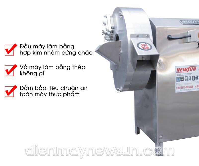 Máy thái lát sợi củ gừng