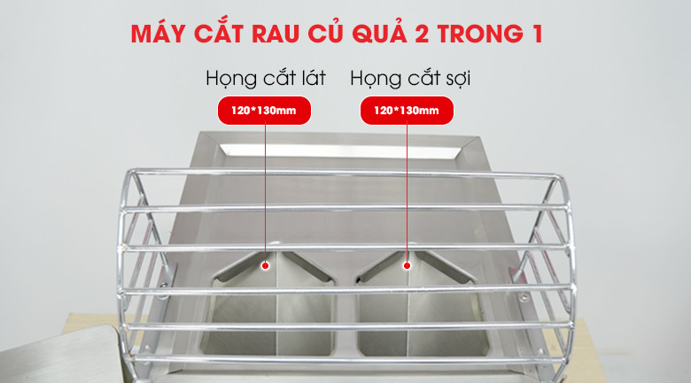 Máy cắt lát rau củ công nghiệp QSP