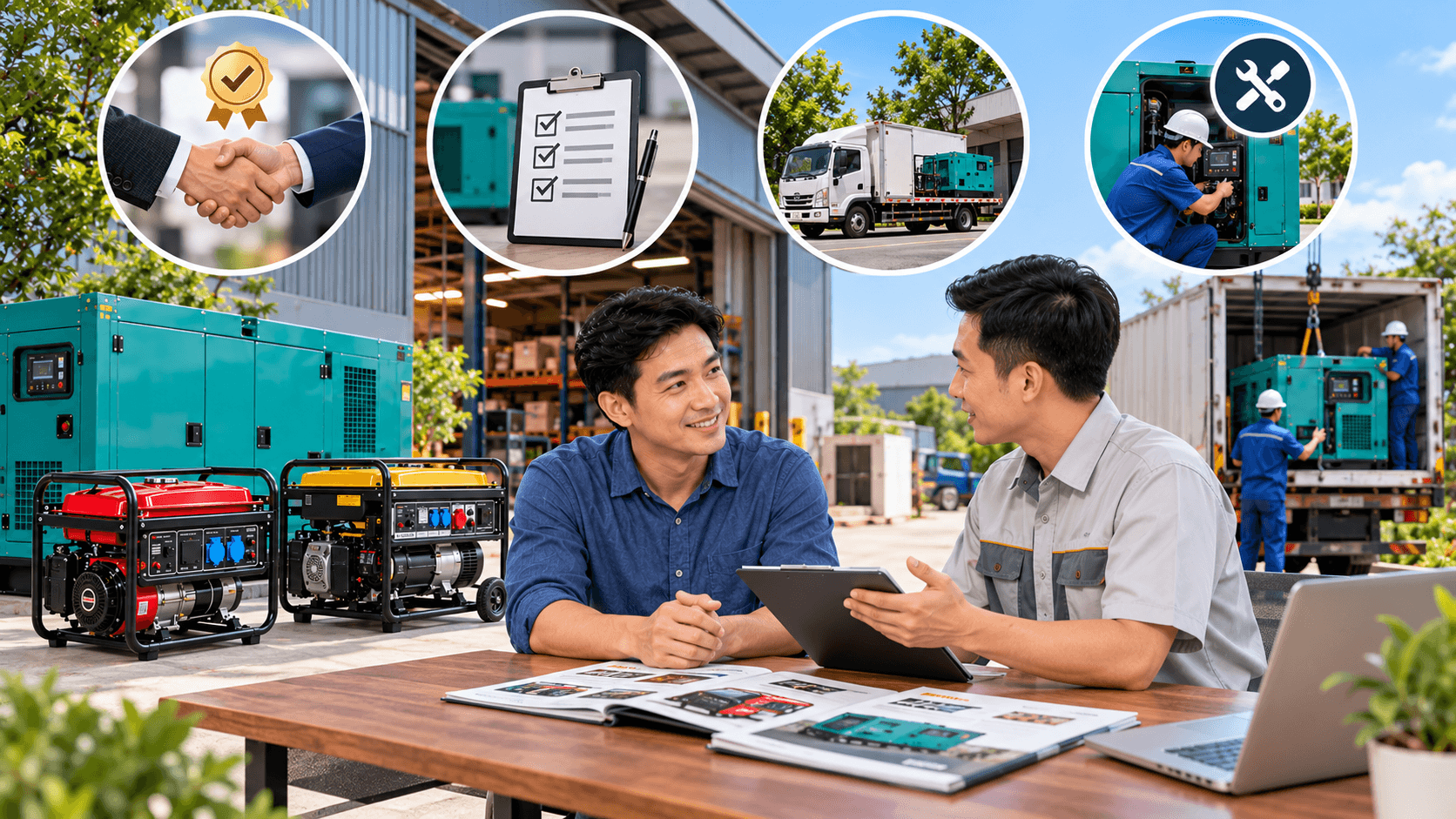 Mua máy phát điện ở đâu để có giá tốt?
