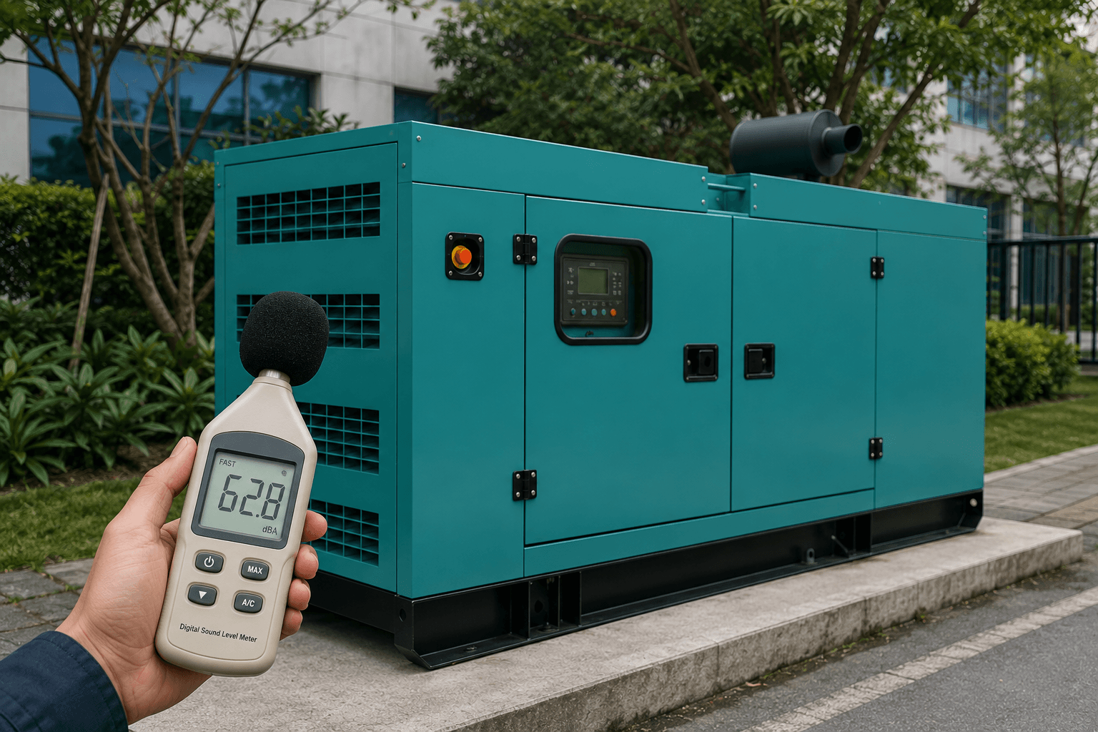mức độ ồn của máy phát điện là bao nhiêu