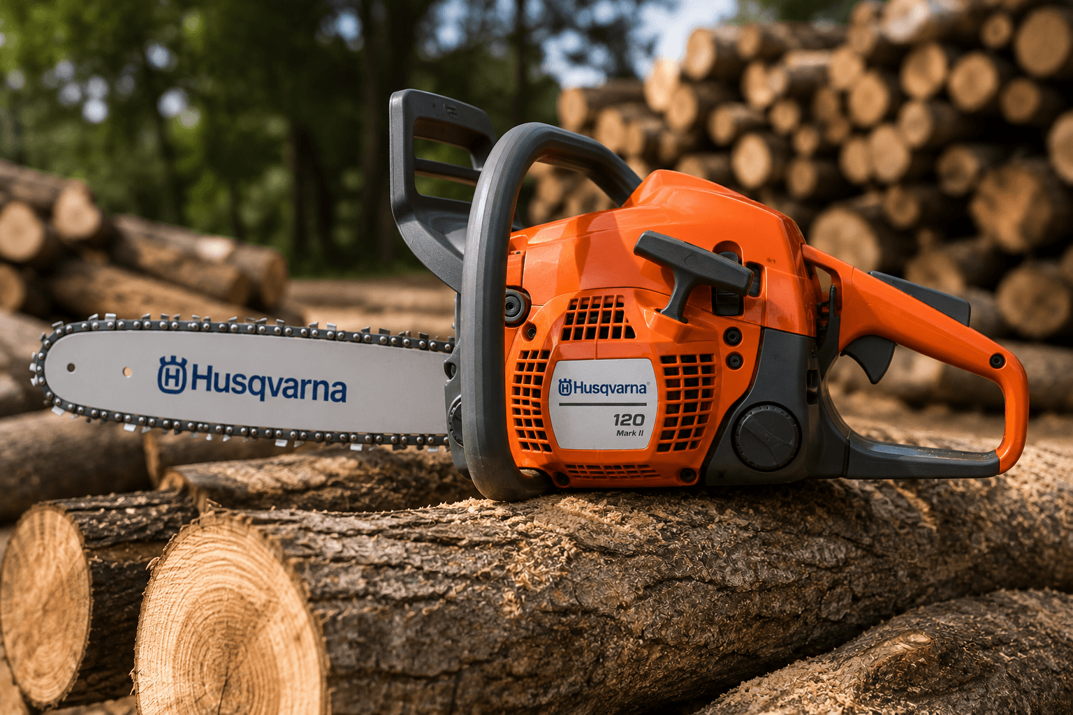 máy cưa xích Husqvarna 120 Mark II
