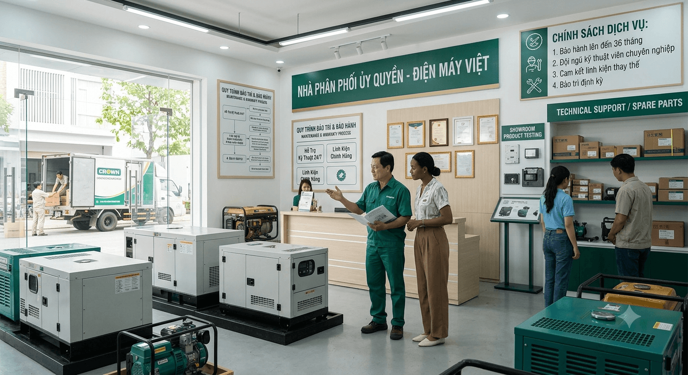 kinh nghiệm mua máy phát điện cho người mới