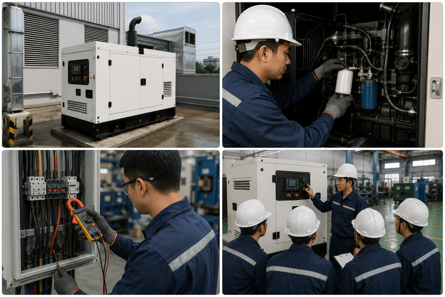 Những lưu ý để khai thác hiệu quả máy phát điện 15–20kVA