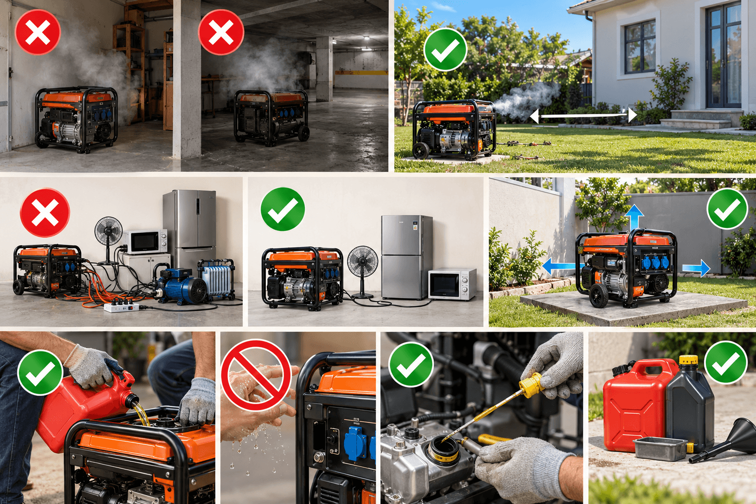 Hướng dẫn sử dụng máy phát điện