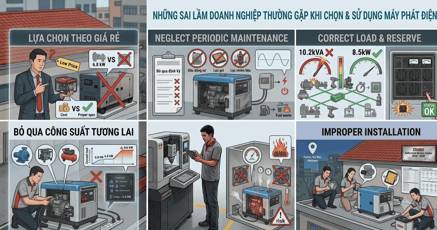  Những sai lầm doanh nghiệp thường gặp 