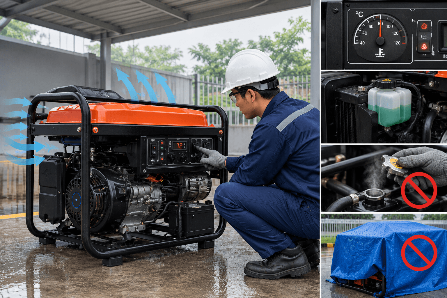 Theo dõi nhiệt độ và khả năng tản nhiệt
