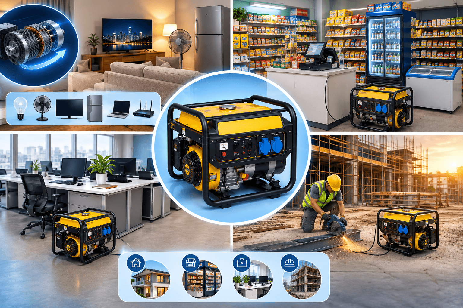 Tổng quan về máy phát điện 5kVA