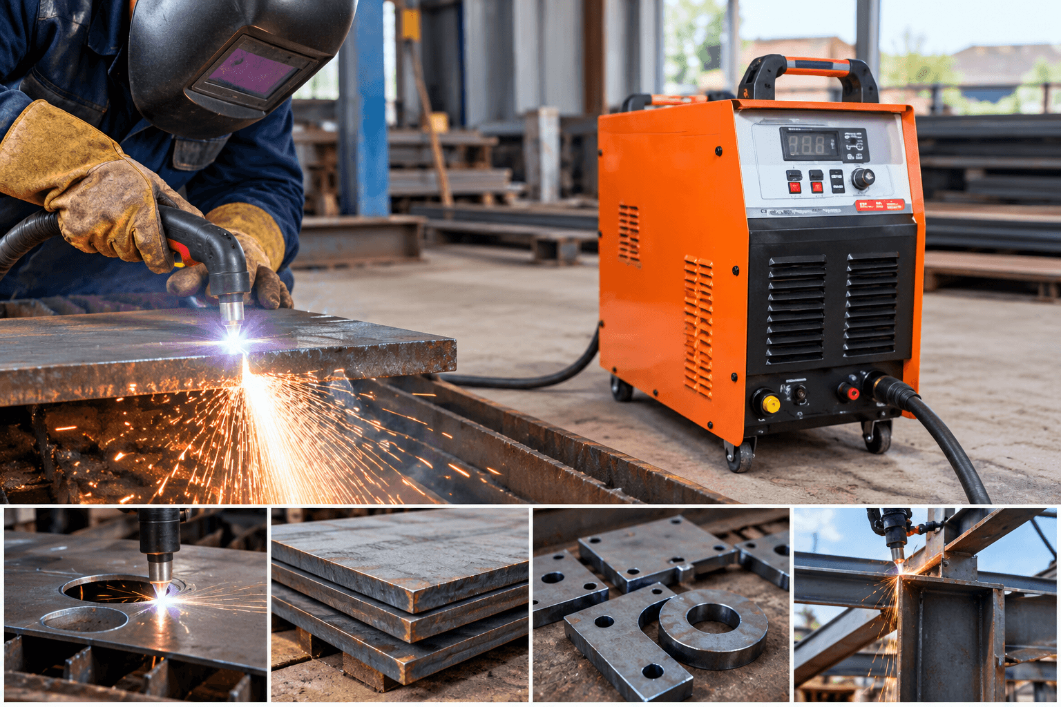 Ứng dụng máy cắt Plasma CUT PLASMA 120