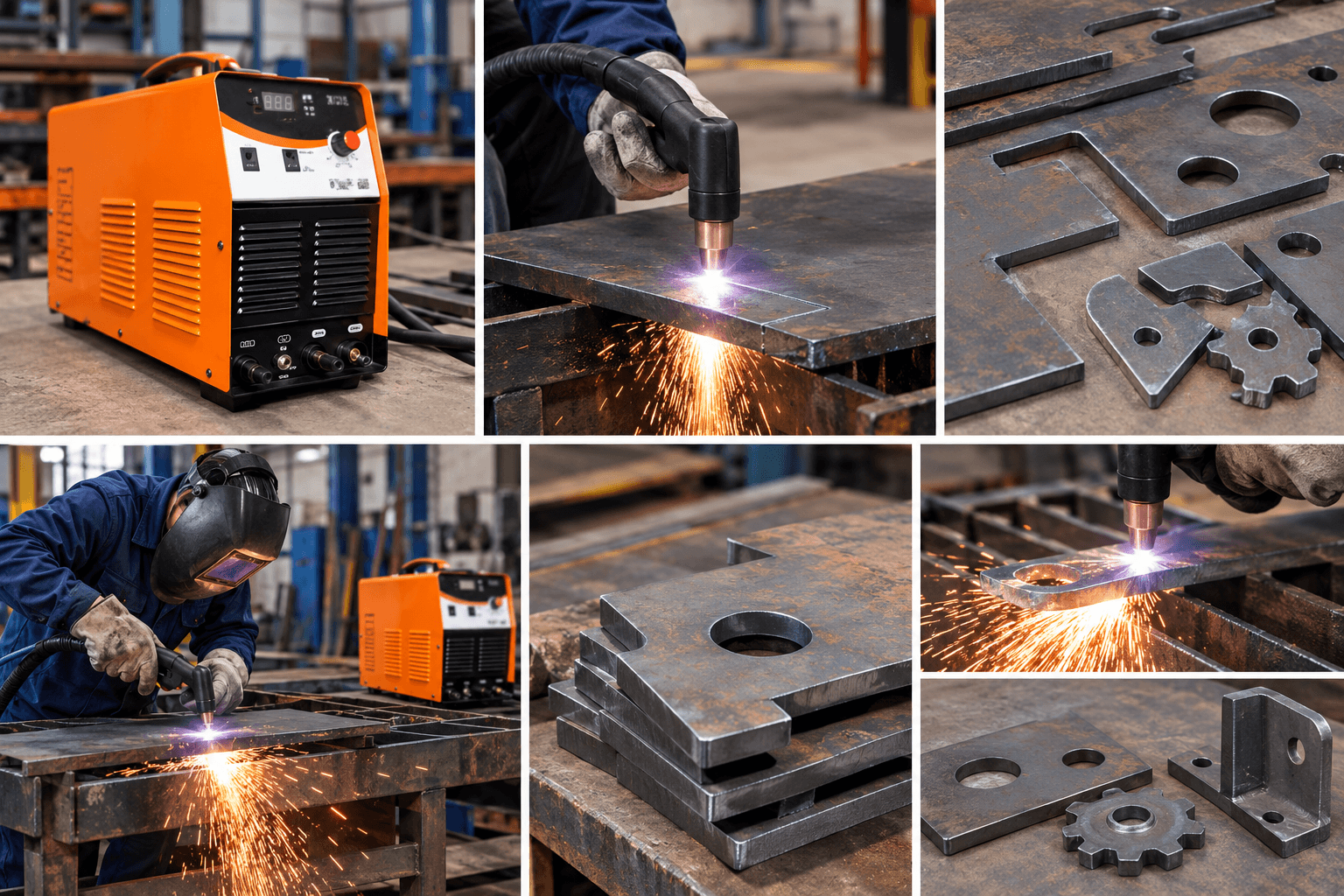 Ứng dụng máy cắt Plasma CUT PLASMA 80