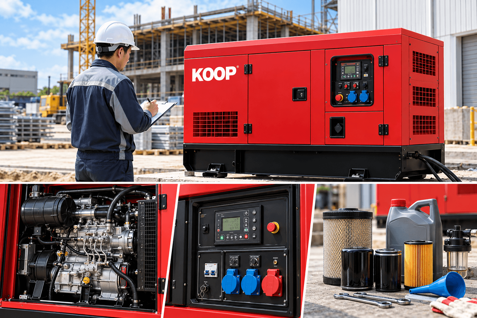 Ưu điểm và hạn chế của máy phát điện Koop