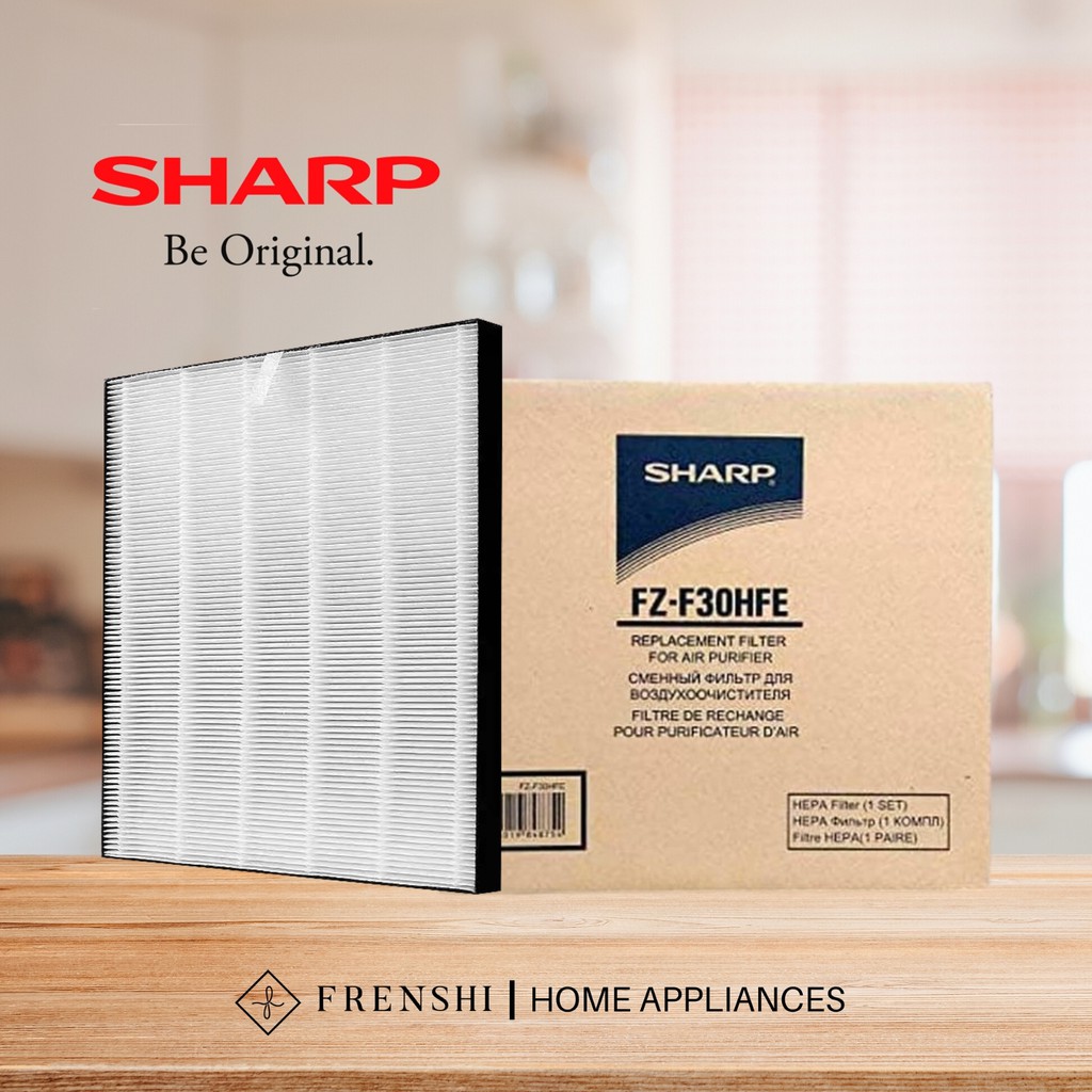 Màng lọc Hepa FZ-F30HFE cho máy Sharp FP-J30E-A/B/P, FP-F30E-C, FU-A28EV-W, KC-F30EV-W, FP-GM30E-B và FP-JM30V-B