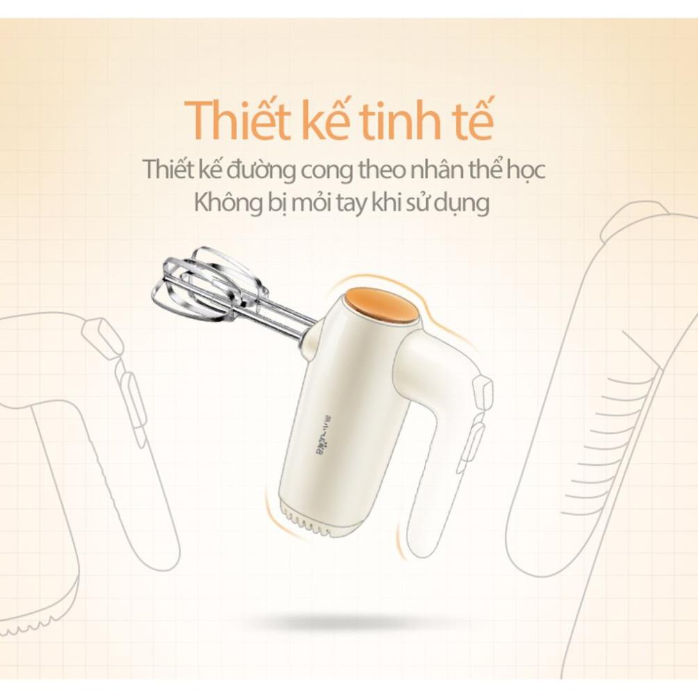 QT - Máy đánh trứng cầm tay Bear DDQ-B01K1 công suất cao chống tê tay khử mùi đảm bảo sức khỏe an toàn - Hapos DDQ-B01K1