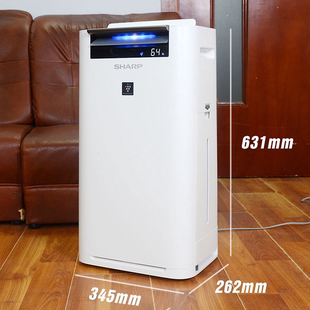 Máy lọc không khí tạo ẩm Sharp KC-G40EV-W 30m2 - Phân phối chính hãng - Bảo hành 12 tháng