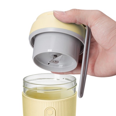 QT - Máy Xay Sinh Tố Bear Cầm Tay Đa Năng 300ML LLJ-B03C1 / P03G5 - Hàng Chính Hãng - Bảo Hành 18 Tháng B03C1 - Hồng