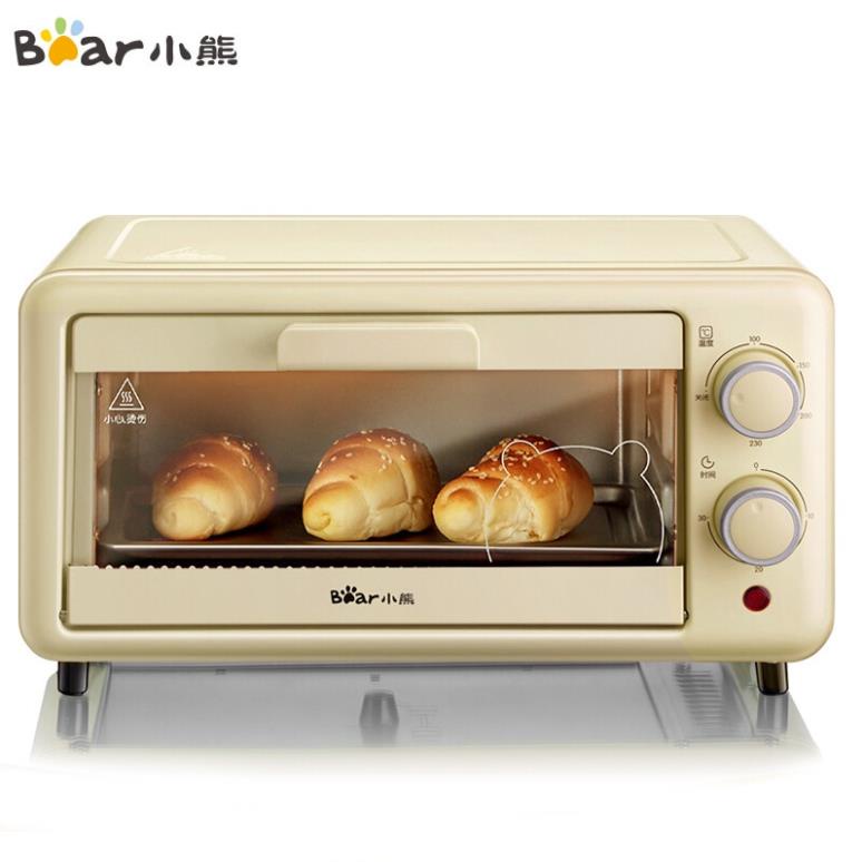 QT - Lò Nướng Mini Điện Đa Năng BEAR 11L D11B1, Bếp nướng điện, Lò Nướng Mini Cho Gia Đình ( Công Suất 800W), Bảo hành 12Th F10K5 - Mẫu mới