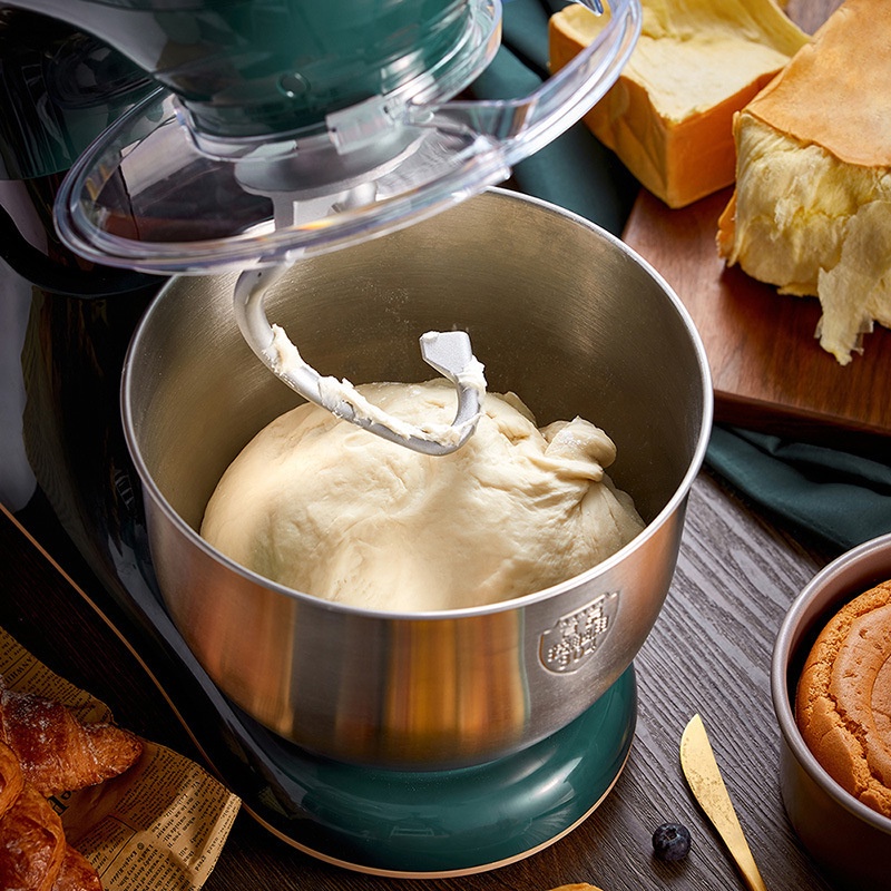 QT - Máy đánh trứng trộn bột đánh kem bơ-có hẹn giờ để bàn tự động đa năng Bear SJJ-B10W5 , BH 12 tháng - Cheapmall BearB03V1