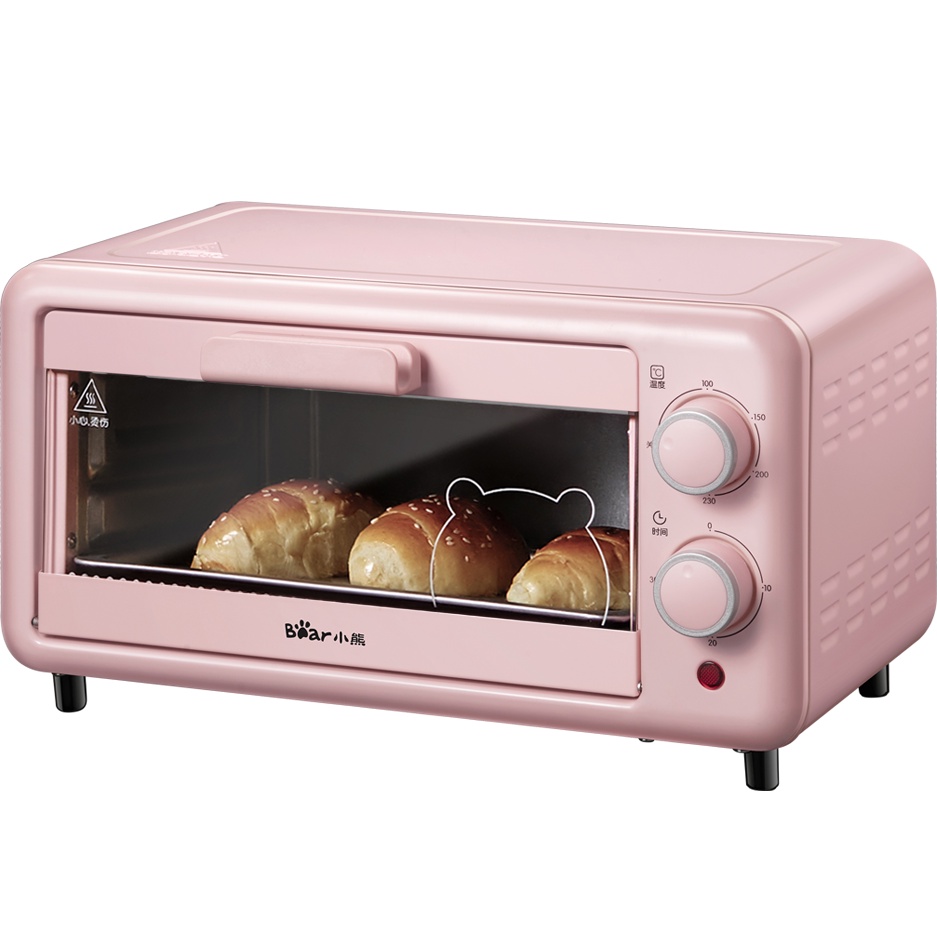 QT - Lò Nướng Mini Điện Đa Năng BEAR 11L D11B1, Bếp nướng điện, Lò Nướng Mini Cho Gia Đình ( Công Suất 800W), Bảo hành 12Th F10K5 - Mẫu mới