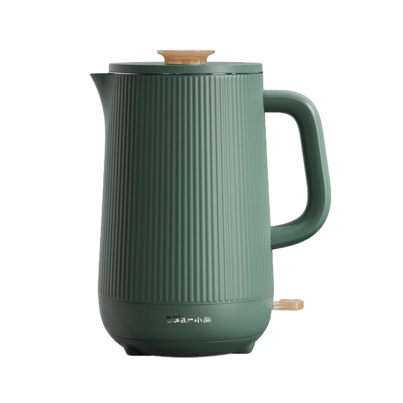 ND - Ấm đun siêu tốc mini 1.6L Bear ZDH-P16L3, công suất 1800W, chất liệu inox304, dùng như bình nấu nước đa năng, - Cheapmal Bear B15T1- xanh