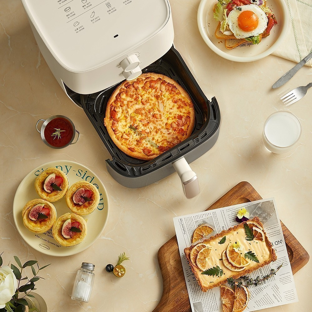 Nồi Chiên Không Dầu 5L Bear AF-4H15K - Công suất 1500W, Mặt kính trong suốt - HAPOS HSA AF-4H15K