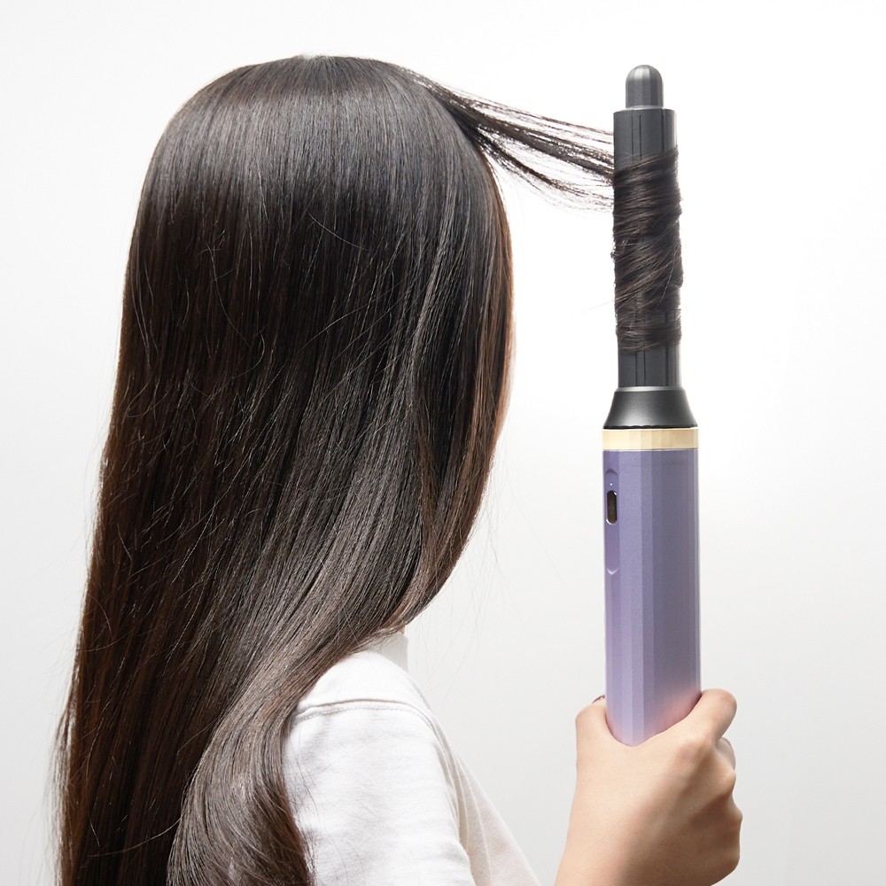 Máy sấy tóc tạo kiểu LocknLock gồm 4 đầu phụ kiện sấy, duỗi Multi hair styling dryer ENA526GRY - HAPOS OFFICIAL ENA526GRY